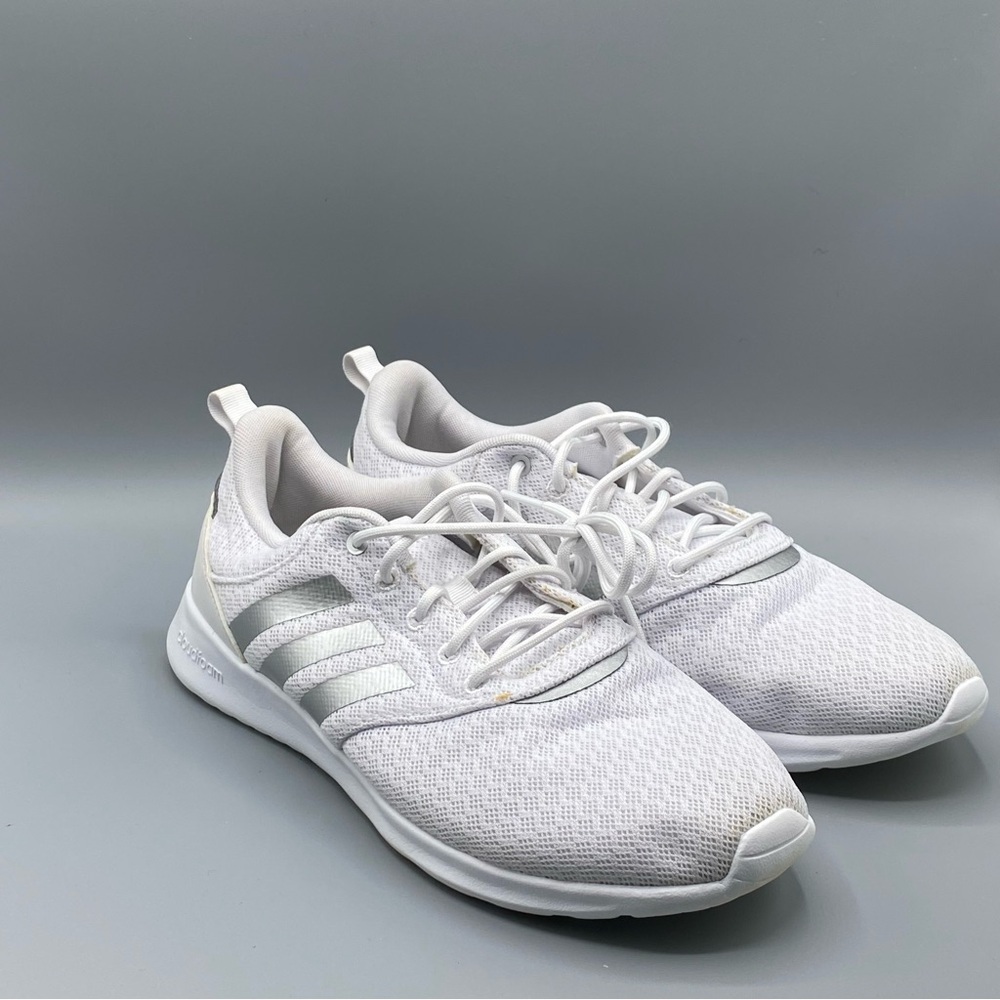 Adidas Womens Qt Racer 2.0 White​ - Picture 4 of 4